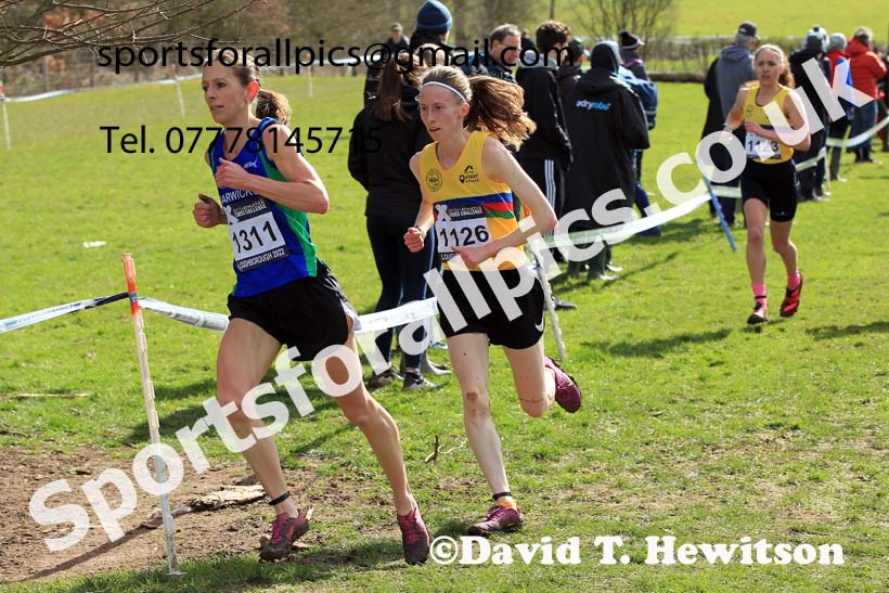 Senior Womens 2022 CAU Inter Counties Cross Country, Prestwold Hall, Loughborough.  Photo: David T. Hewitson/Sports for All Pics